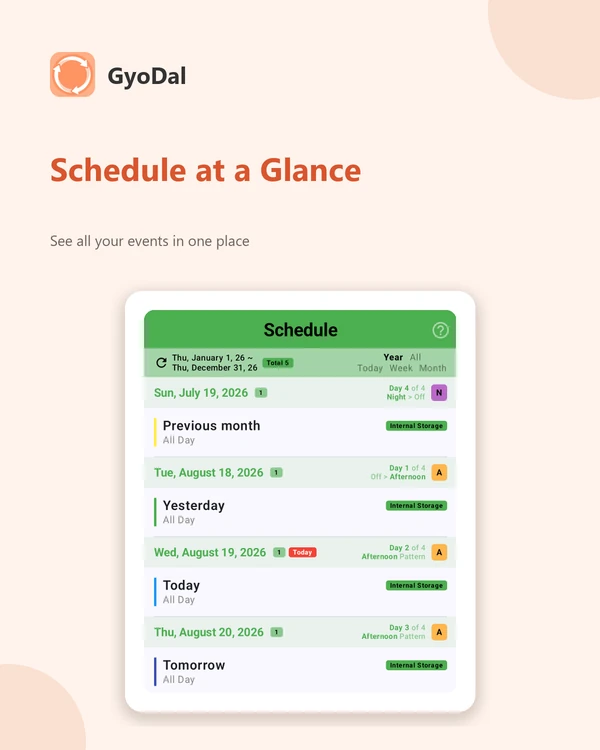 GyoDal app screen 5